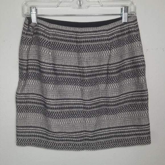 Banana Republic Stripe Tweed Mini Skirt - Picture 3 of 6